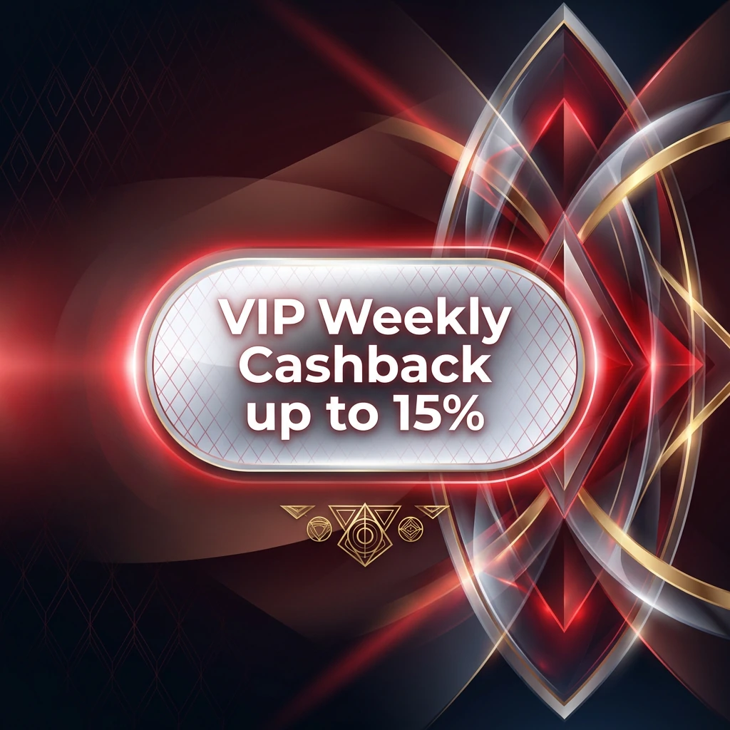 VIP Weekly Cashback up to 15%